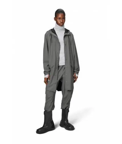 Chubasquero Rains Long Jacket grey