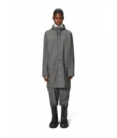 Chubasquero Rains Long Jacket grey