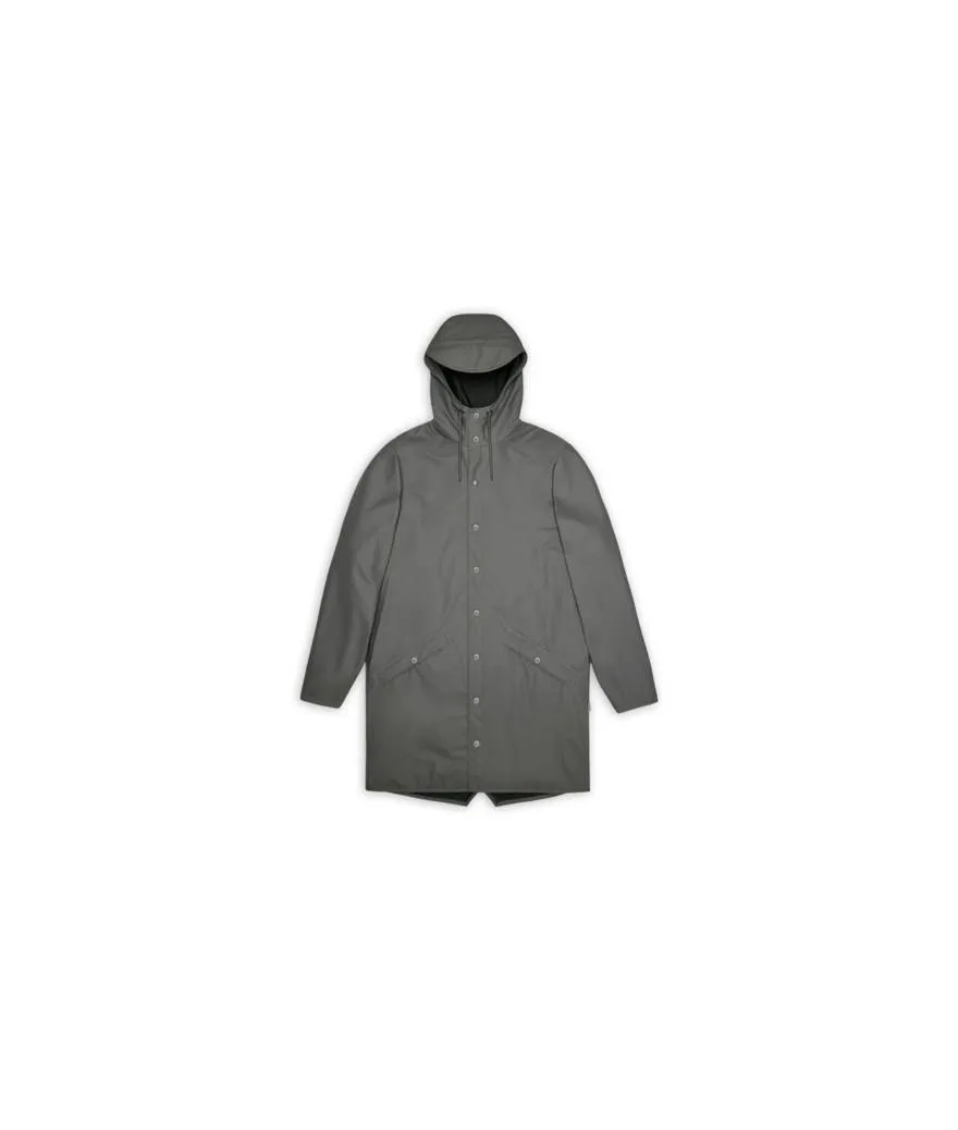 Chubasquero Rains Long Jacket grey