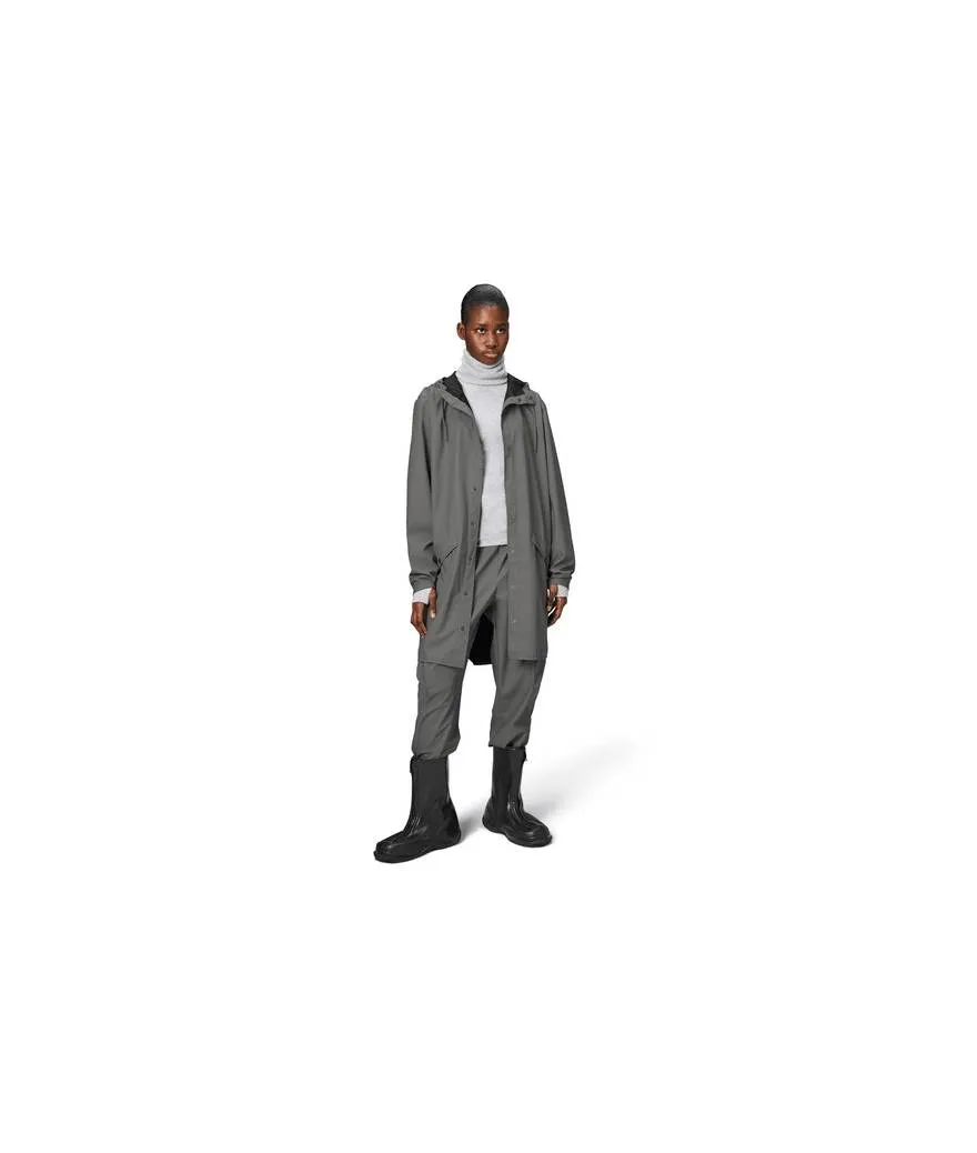 Chubasquero Rains Long Jacket grey