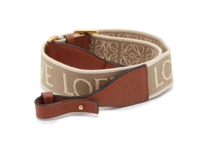 Correa de Hombro Loewe Anagram Loop de Lona 