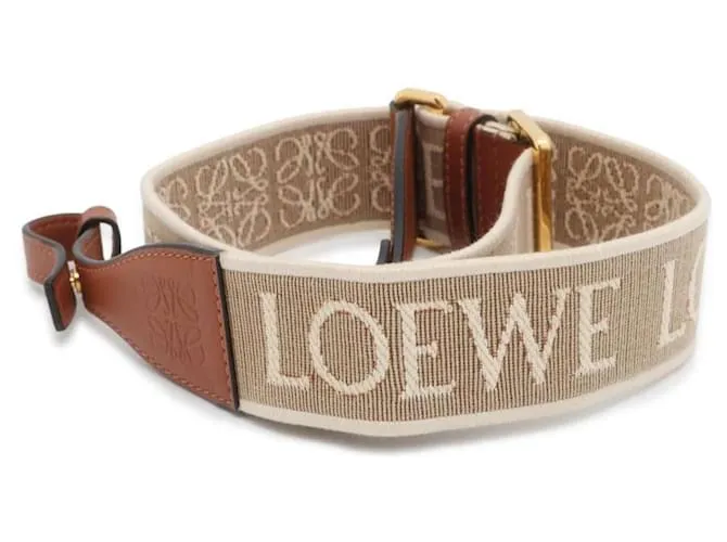 Correa de Hombro Loewe Anagram Loop de Lona 