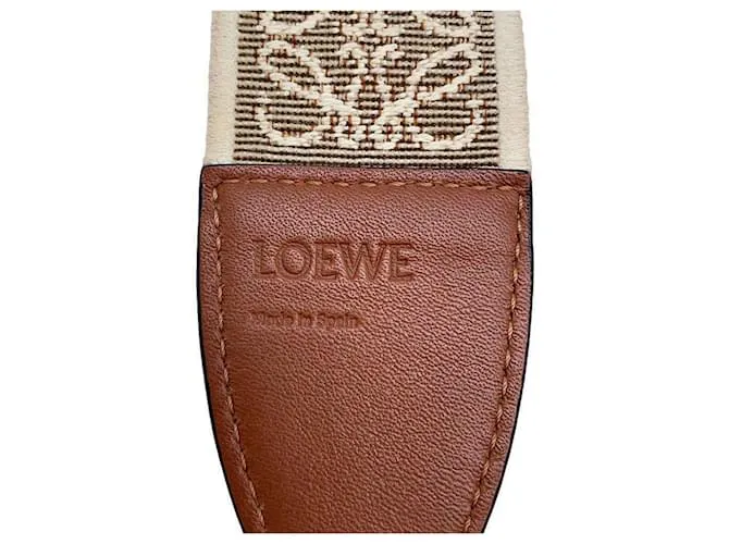 Correa de Hombro Loewe Anagram Loop de Lona 