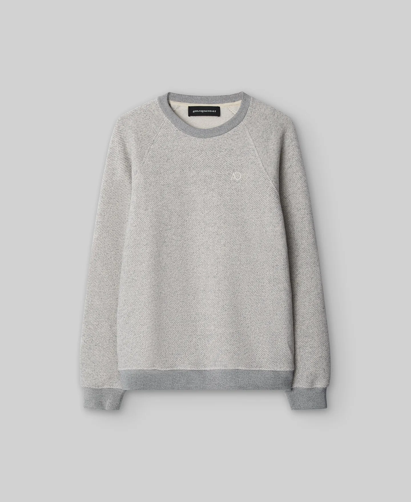 Cotton twill sweatshirt man