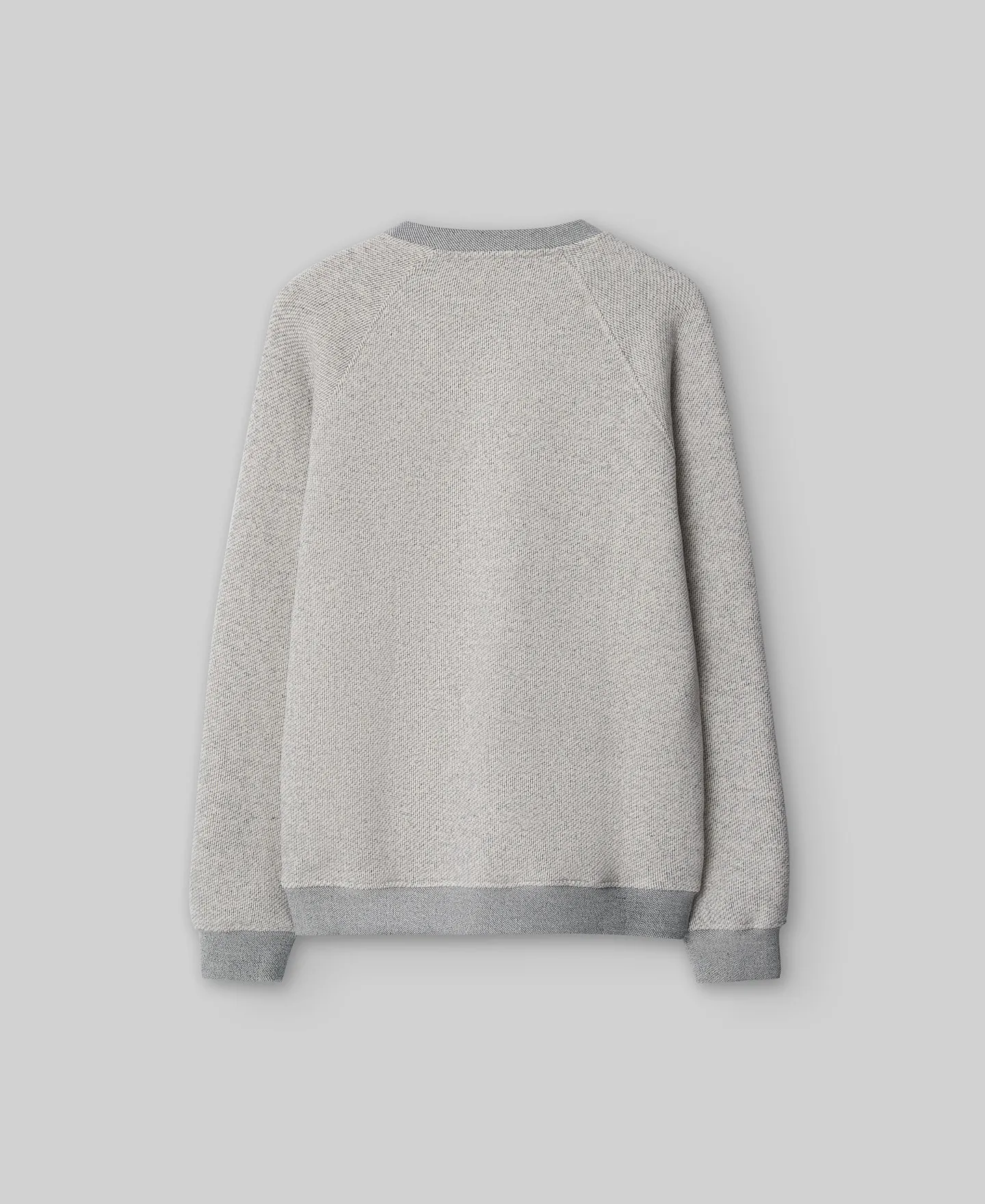 Cotton twill sweatshirt man