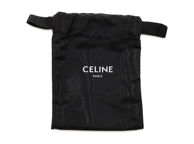 Céline Correa de hombro Celine en lona Castaño Beige 