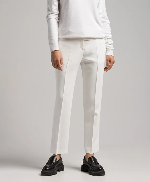 Ermanno Scervino White classic pants