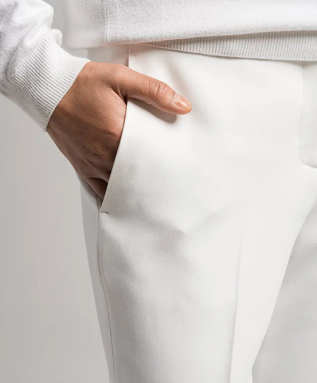 Ermanno Scervino White classic pants