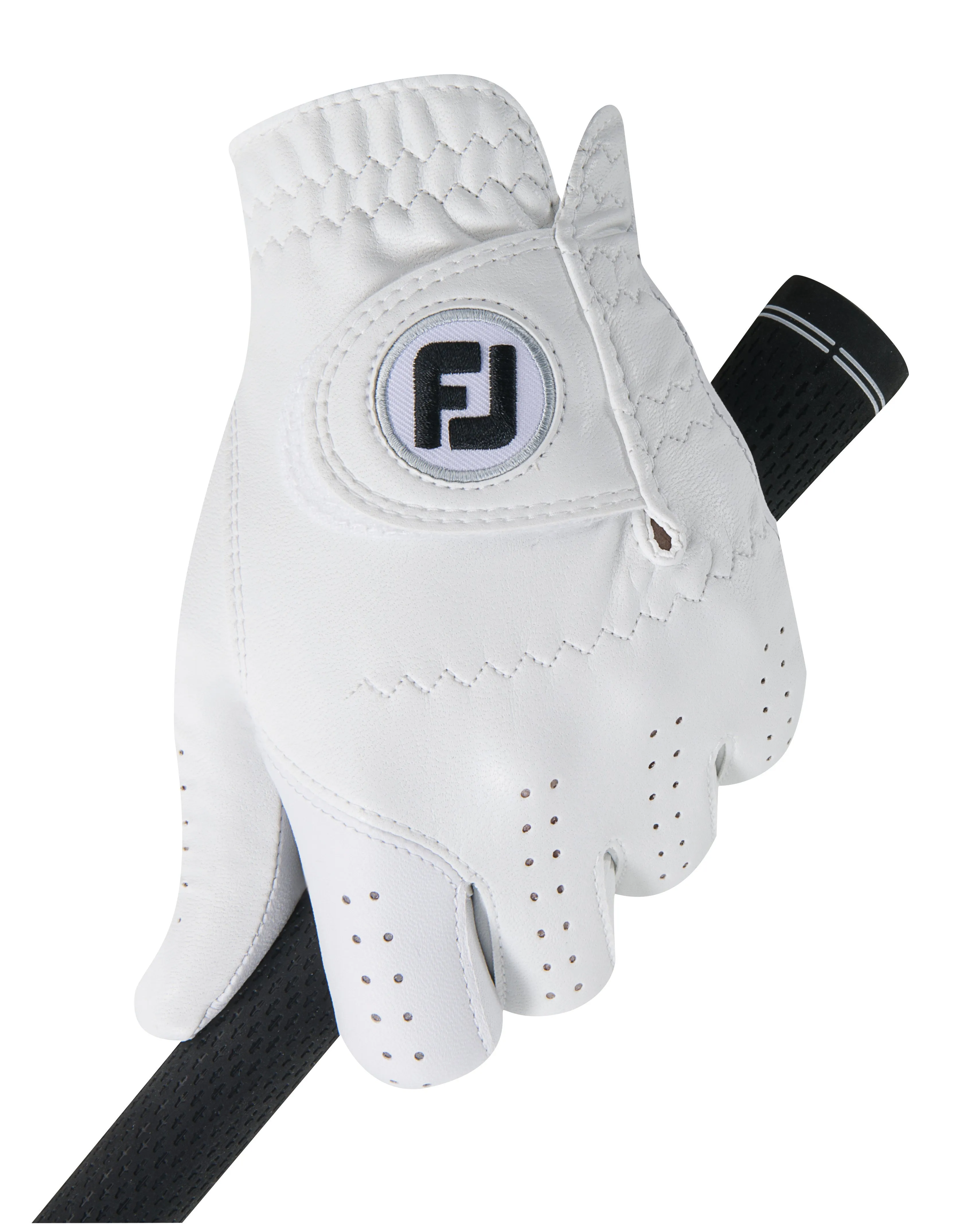 Footjoy CabrettaSof Guante Hombre Blanco