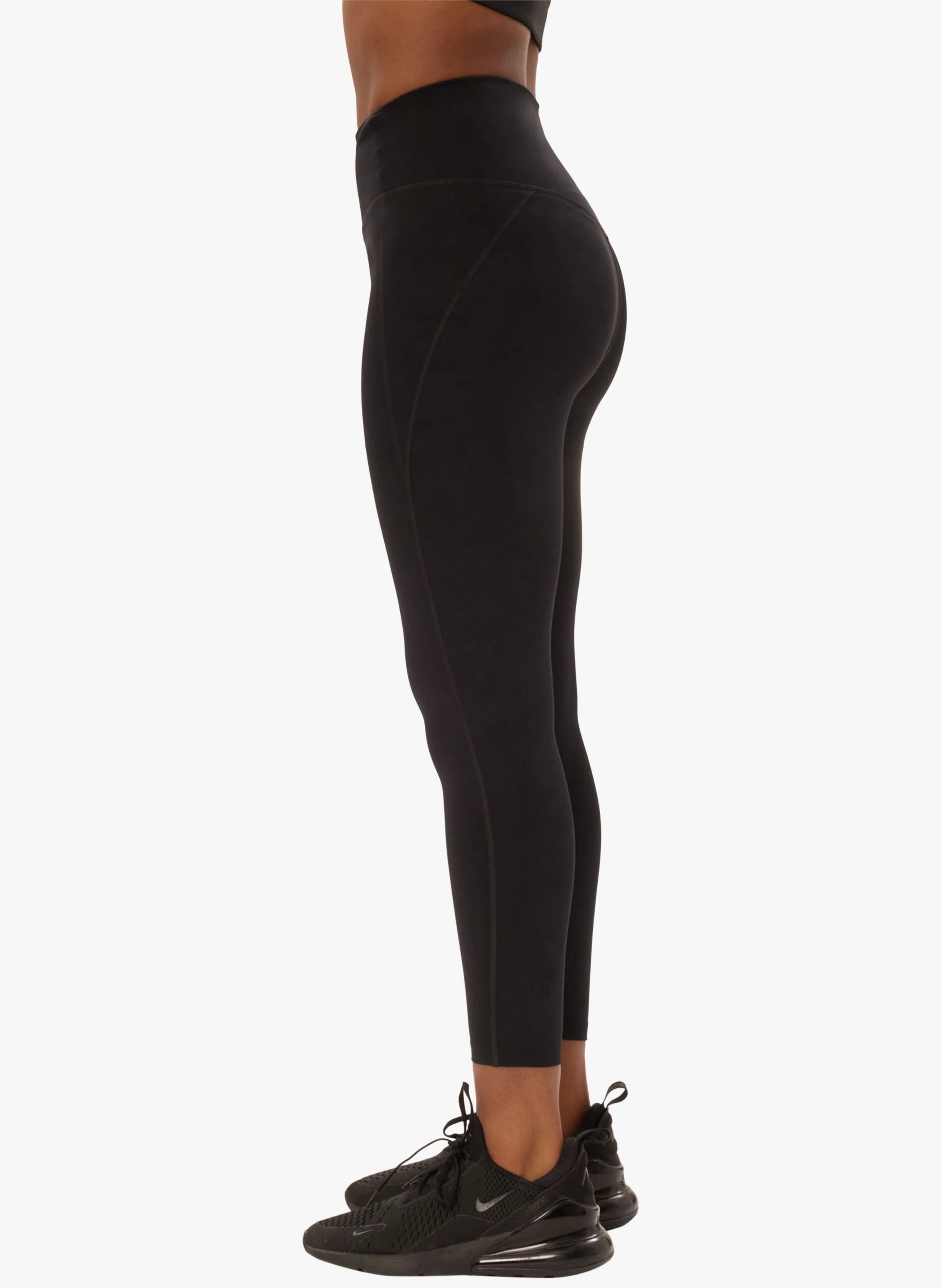 GIRLFRIEND COLLECTIVE Legging deportivo de talle alto en negro