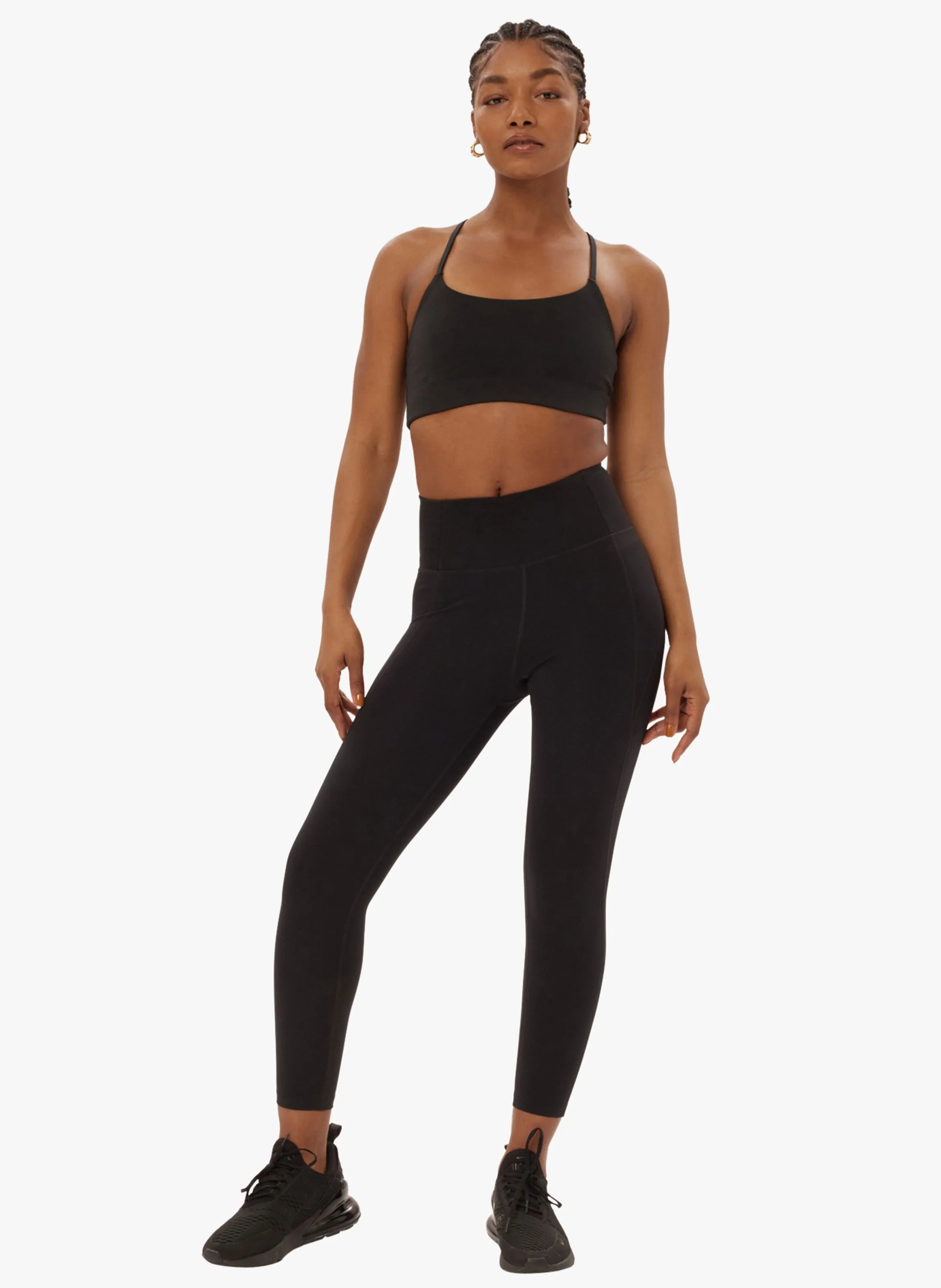 GIRLFRIEND COLLECTIVE Legging deportivo de talle alto en negro