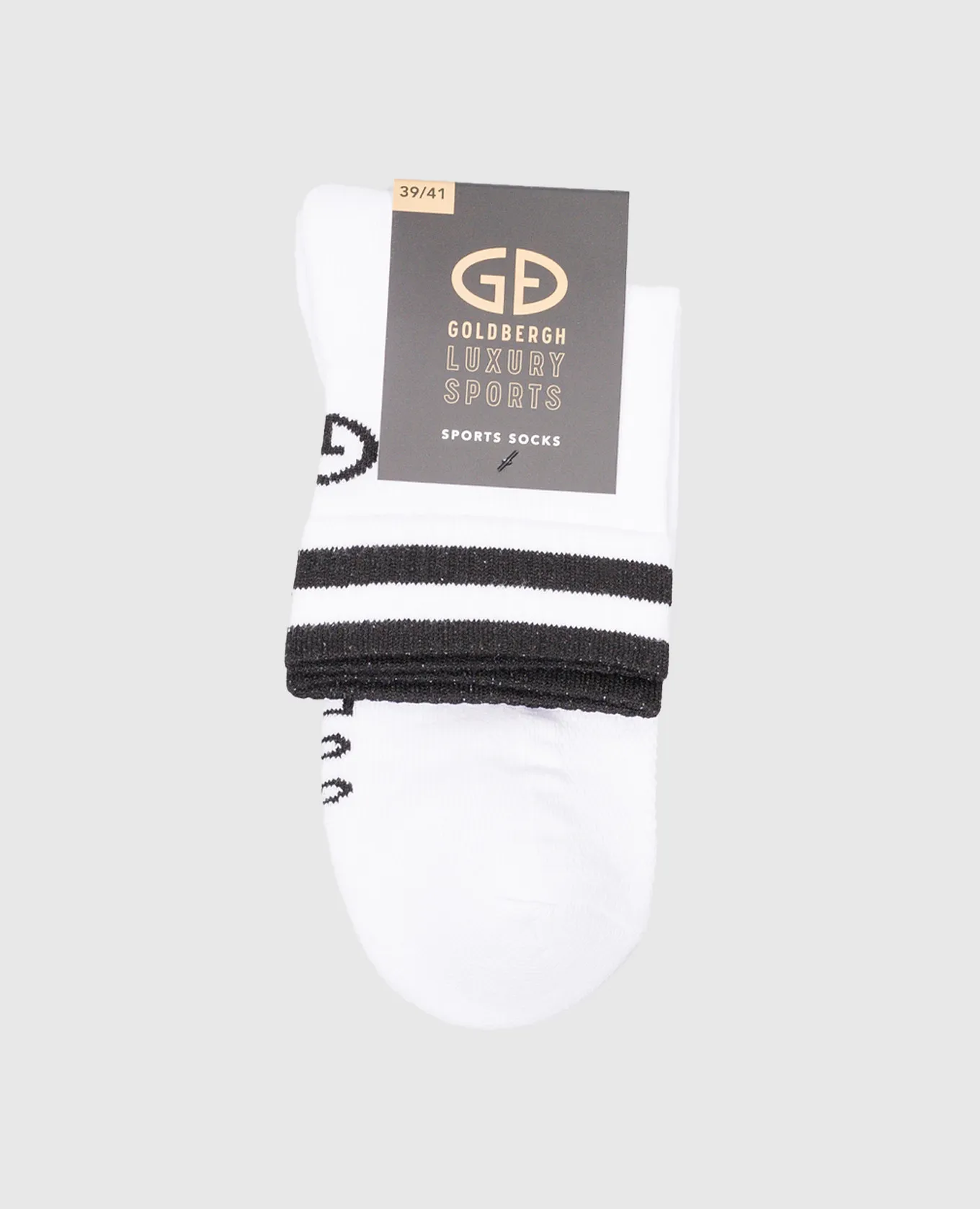 Goldbergh Sales white socks with logo pattern