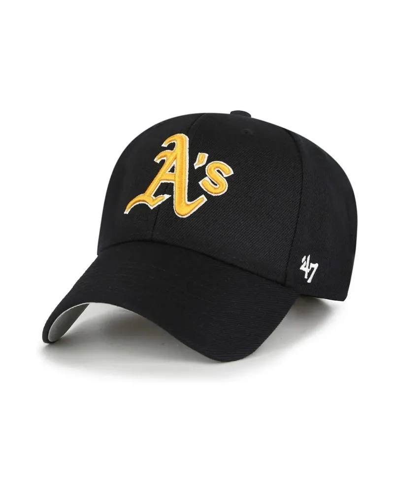 GORRA 47 BRAND NEGRA ATHLETICS MVP CAP