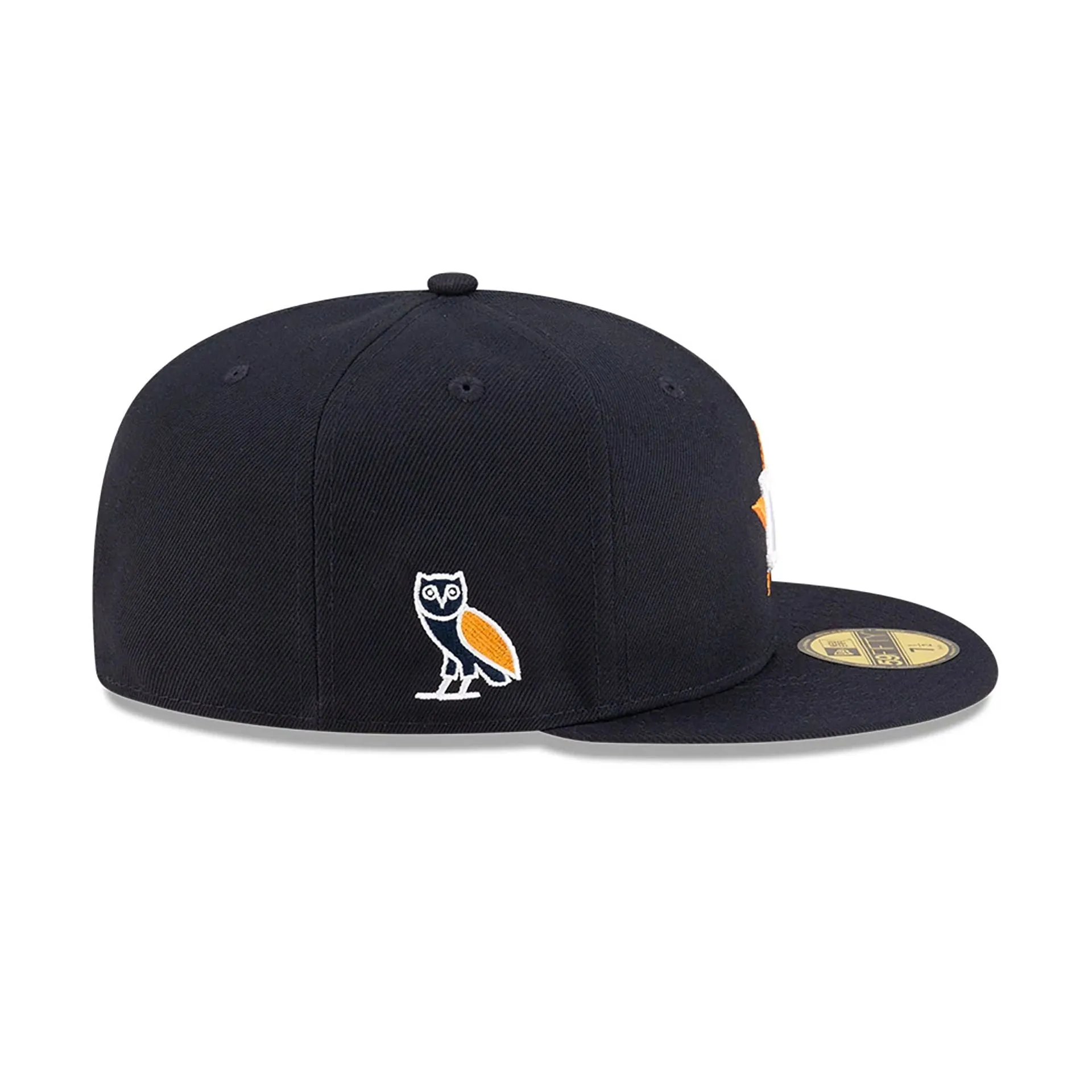 Gorra ajustada Houston Astros OVO x MLB 2024 Navy 59FIFTY