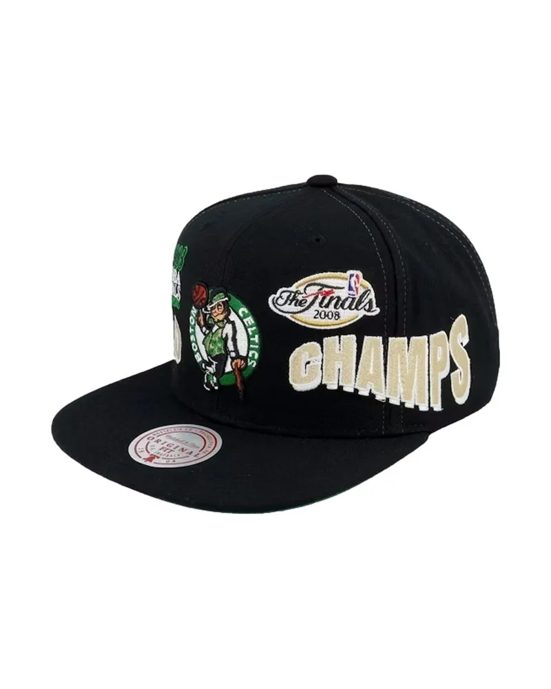 GORRA MITCHELL & NESS NEGRA CELTICS WORLD CHAMPS SNAPBACK