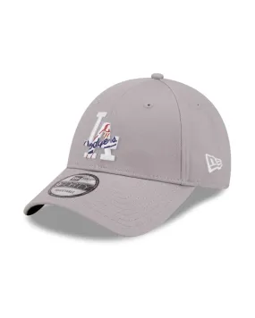 GORRA NEW ERA GRIS DODGERS TEAM LOGO INFILL 9FORTY LOSDOD