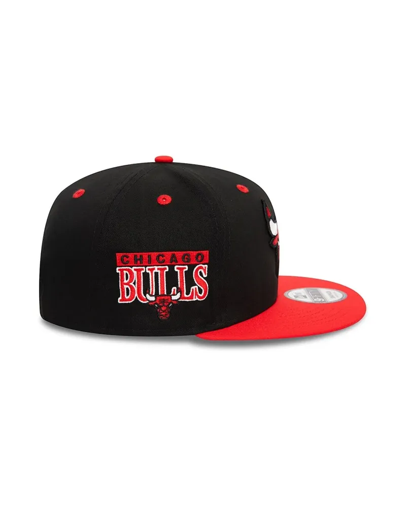 GORRA NEW ERA NEGRA BULLS TEAM COLOUR 9FIFTY CHIBUL