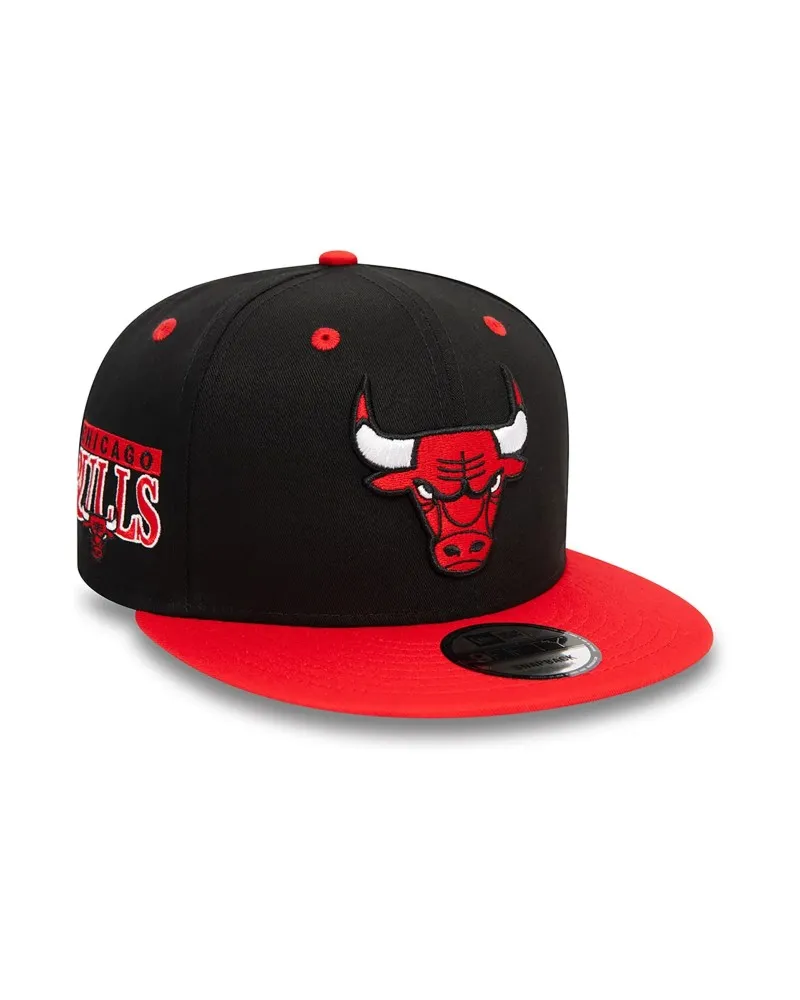 GORRA NEW ERA NEGRA BULLS TEAM COLOUR 9FIFTY CHIBUL