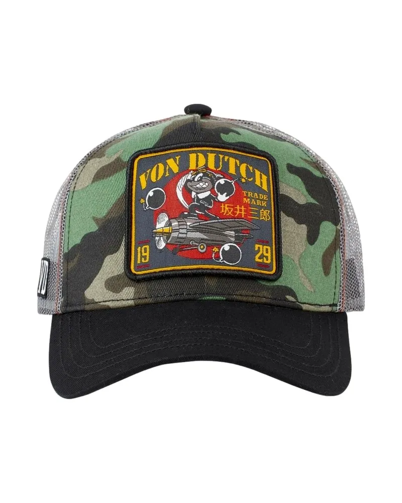 GORRA VON DUTCH VERDE CAMUFLAJE SWA TRUCKER CAP