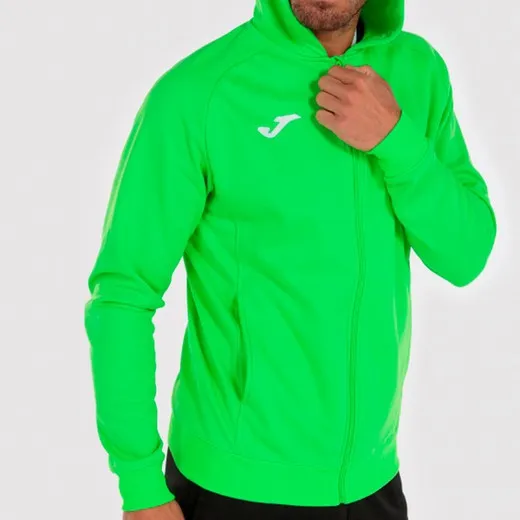 Jacket Hoodie Menfis Green Fluor