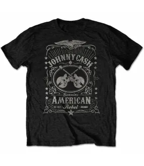 Johnny Cash American Rebel Camiseta Licencia oficial Chico Tee ROCK OFF JCTS11MB