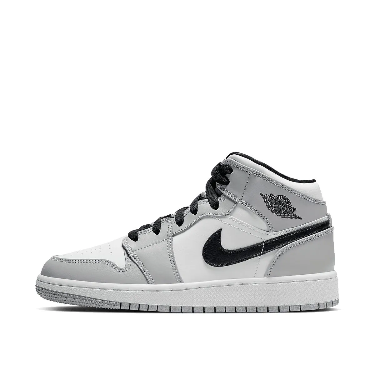 Jordan Air Jordan 1 Mid GS "Light Smoke Grey"