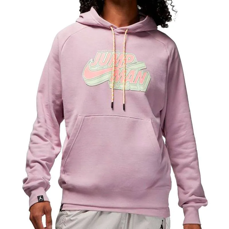 JORDAN JUMPMAN FLEECE HOODIE 3D LILA