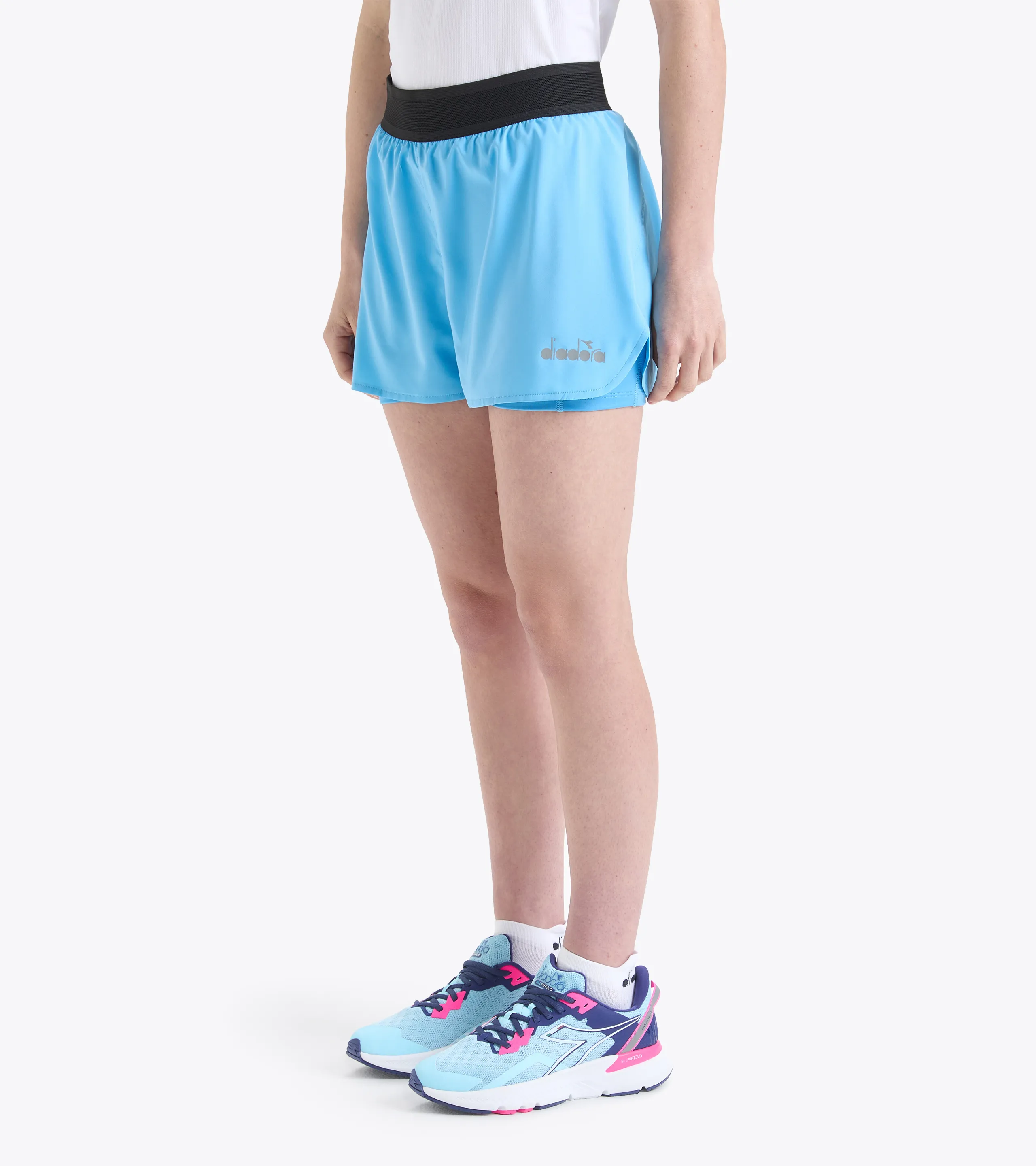 L. DOUBLE LAYER SHORTS BE ONE Shorts de running - Mujer