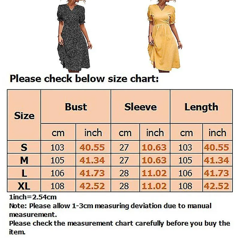 Ladies Swing Ruffle Trim Dresses Women Office Boho High Waisted Sundress Dress