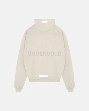 Line Logo Hoodie Cream