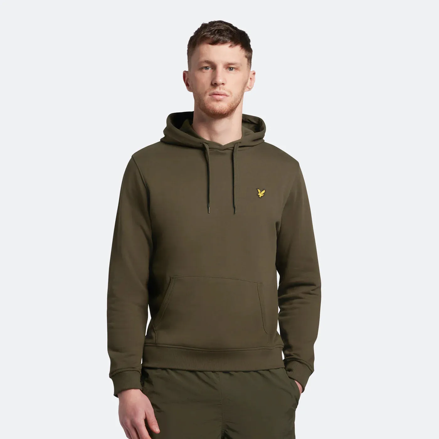 Lyle & Scott Pullover Hoodie Olive