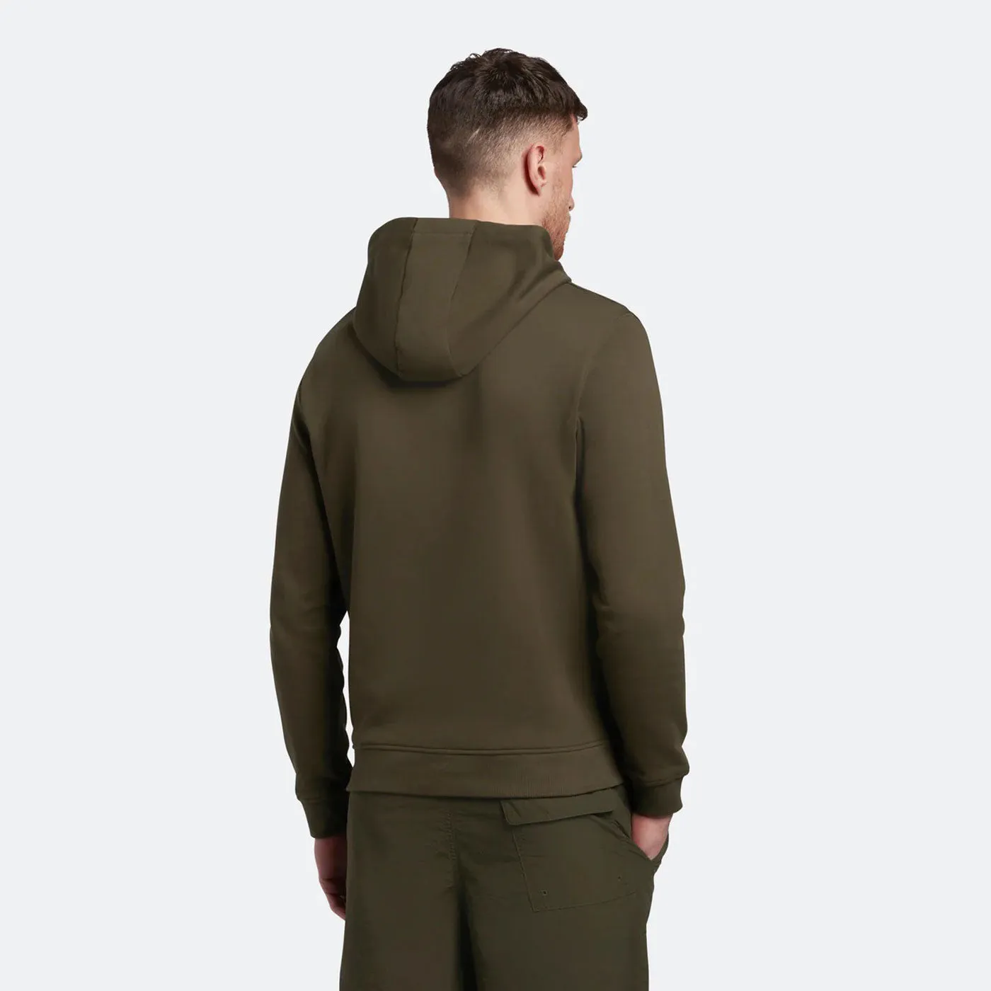 Lyle & Scott Pullover Hoodie Olive