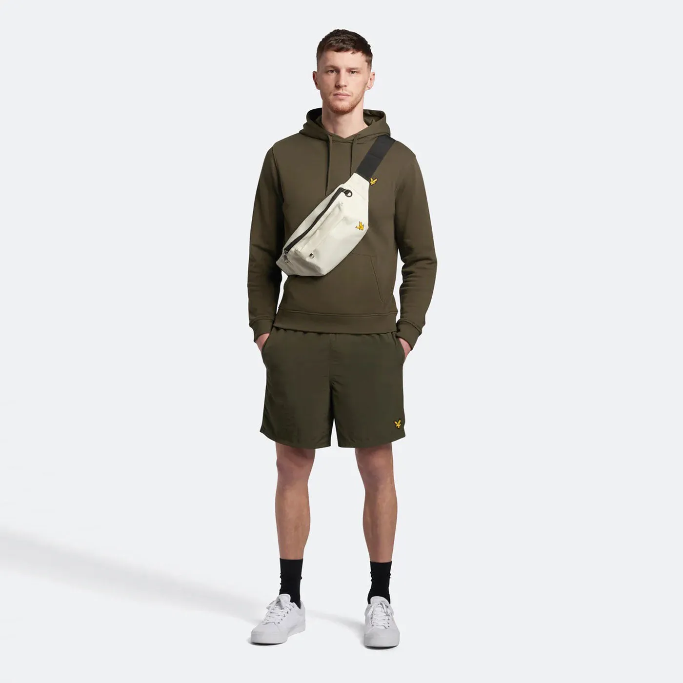 Lyle & Scott Pullover Hoodie Olive