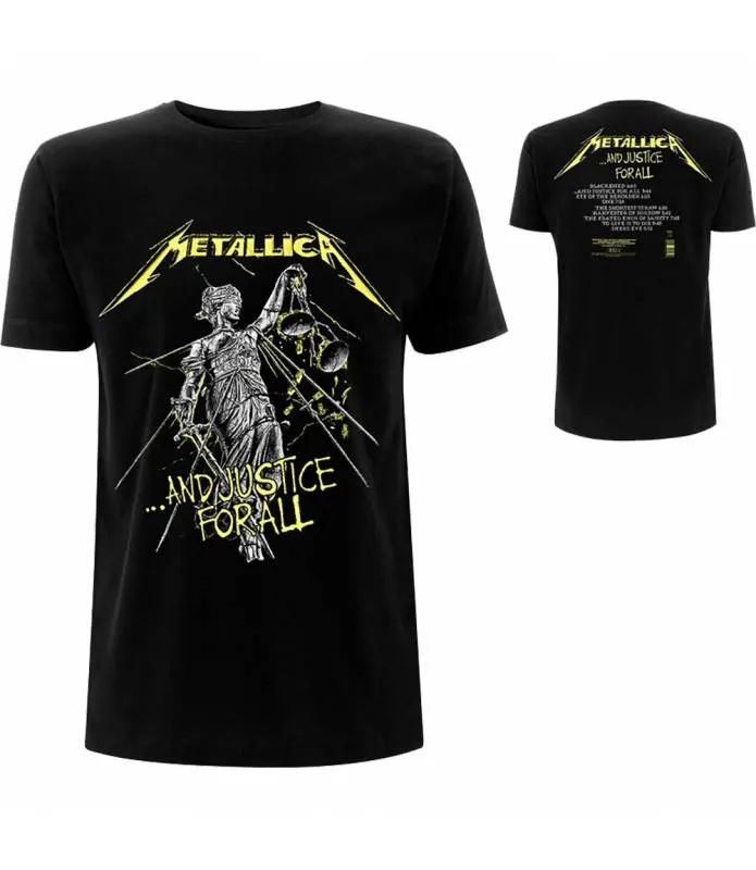 Metallica camiseta chico And Justice for all All tracks Licencia Oficial METTS13