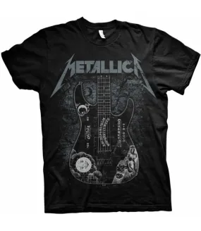 METALLICA Hammett Ouija Guitar Camiseta chico Tee ROCKOFF METTS27MB