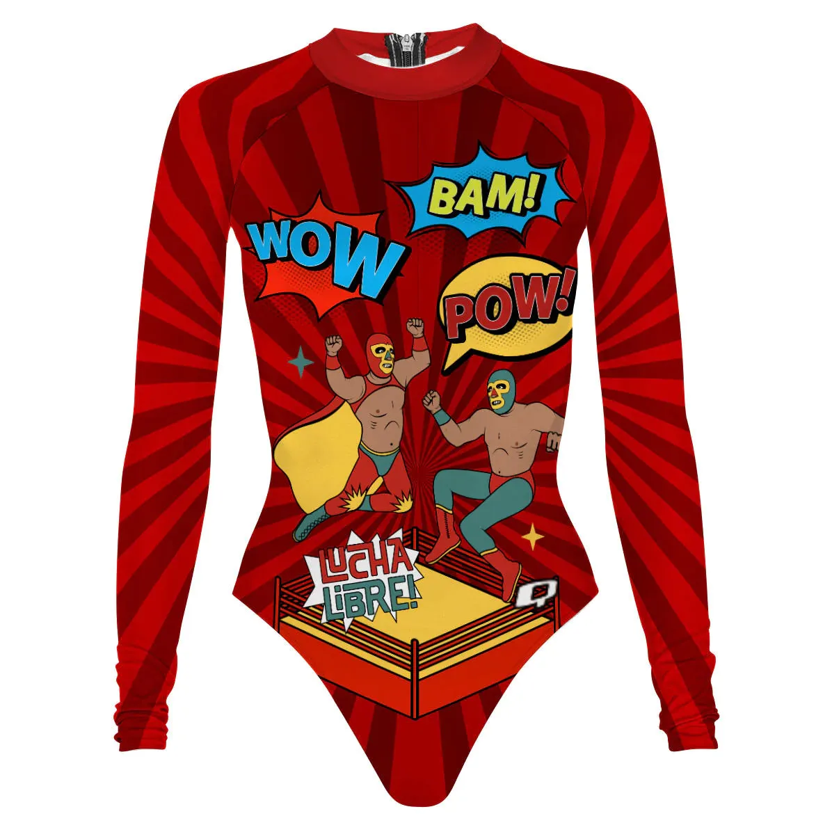 Mexican Wrestlers Fight - Surf Swimming Suit Classic Cut