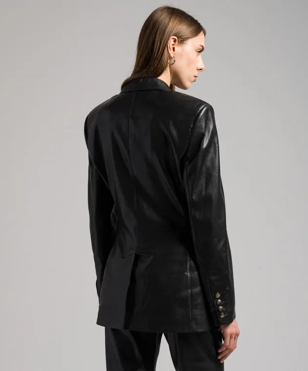 Nanushka Black Hathi jacket