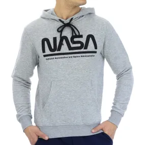 Nasa Logo Hoody Sweatshirt "N05H-Grey"