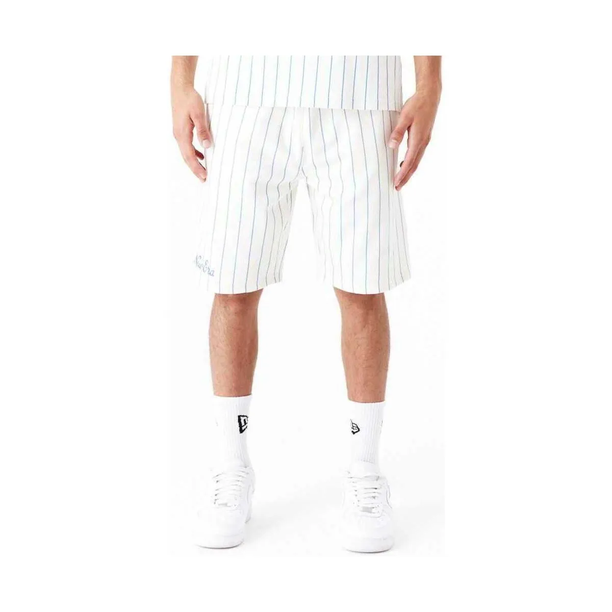 Ne pinstripe shorts newera