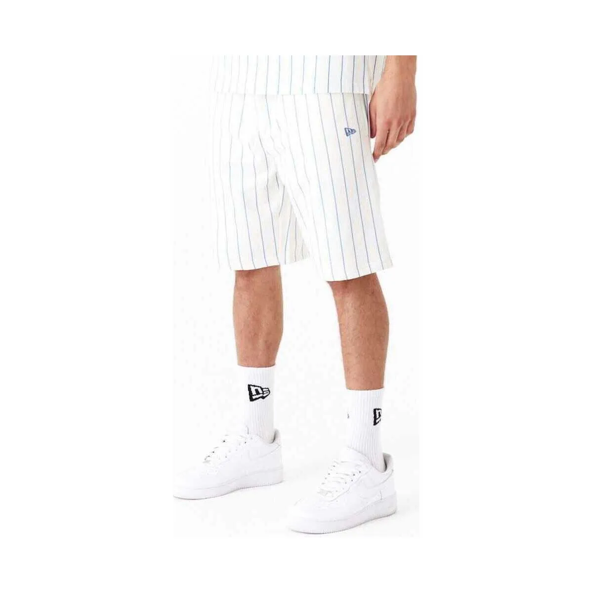 Ne pinstripe shorts newera