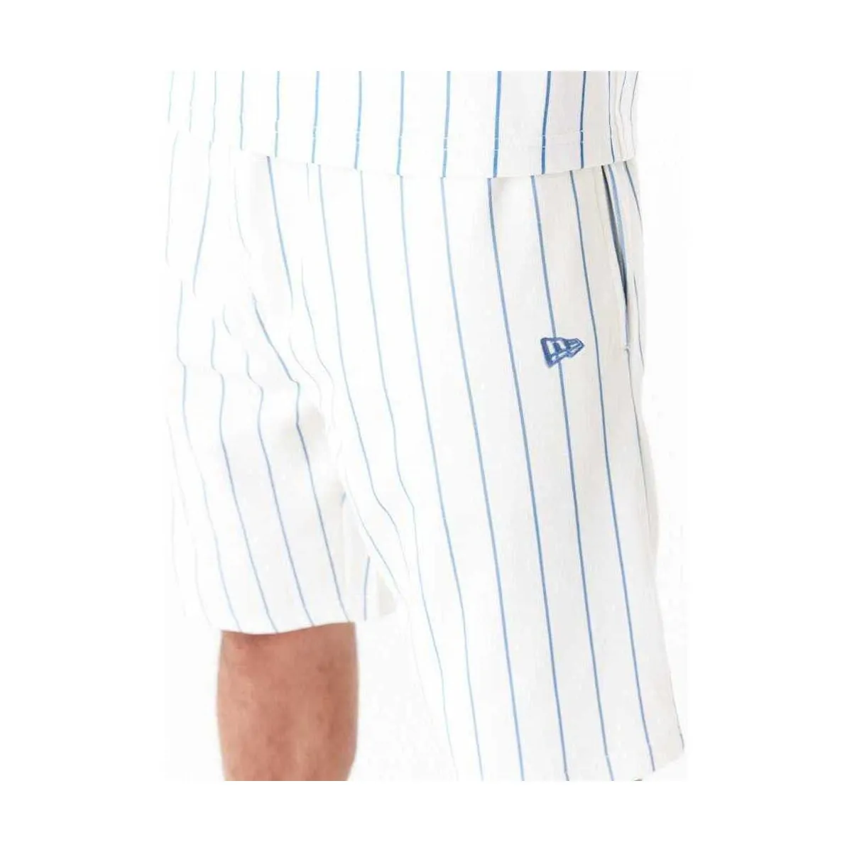 Ne pinstripe shorts newera