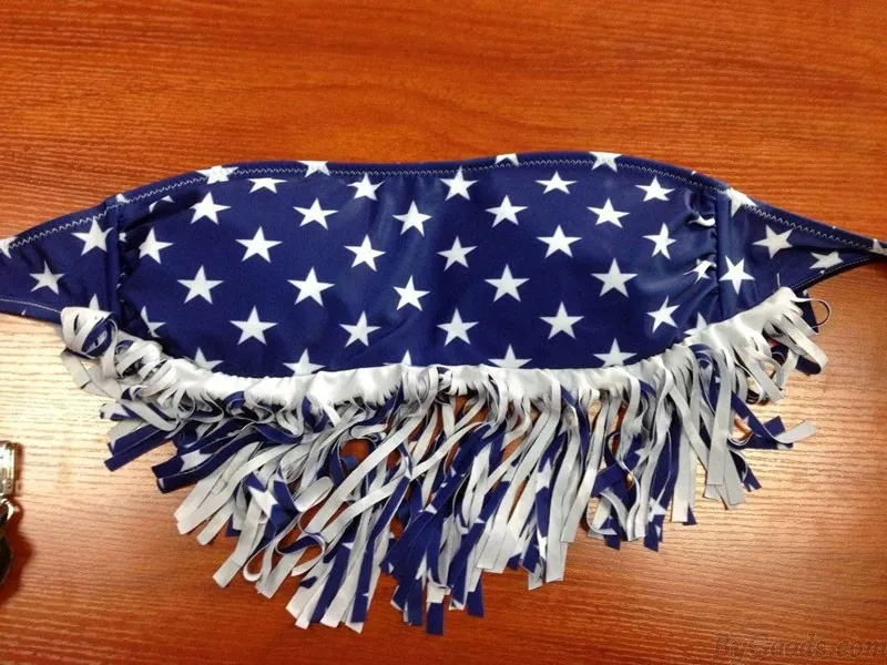 New Sexy Tassel USA Flag Bikinis