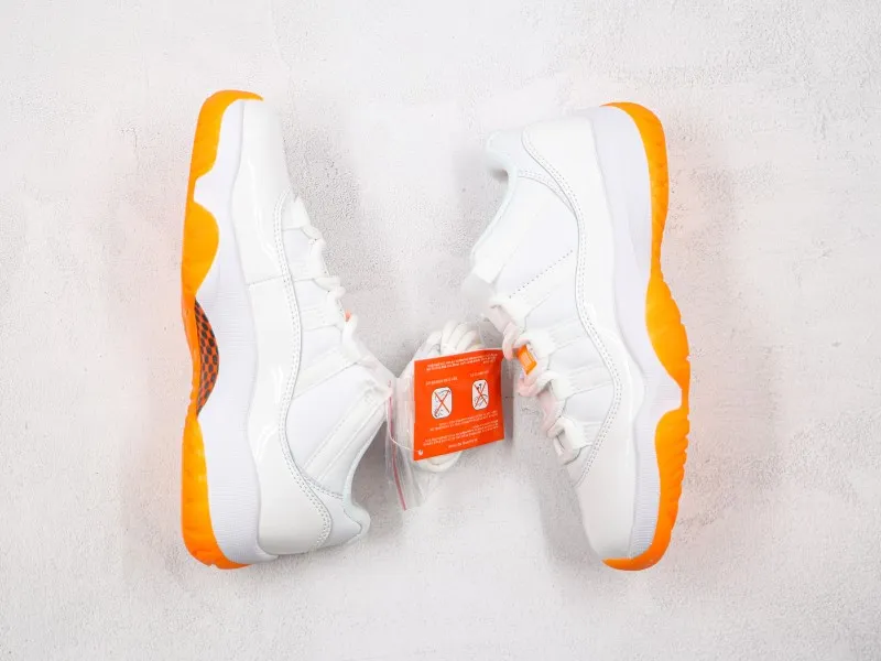 Nike Air Jordan 11 Low “Bright citrus” Modelo 103M