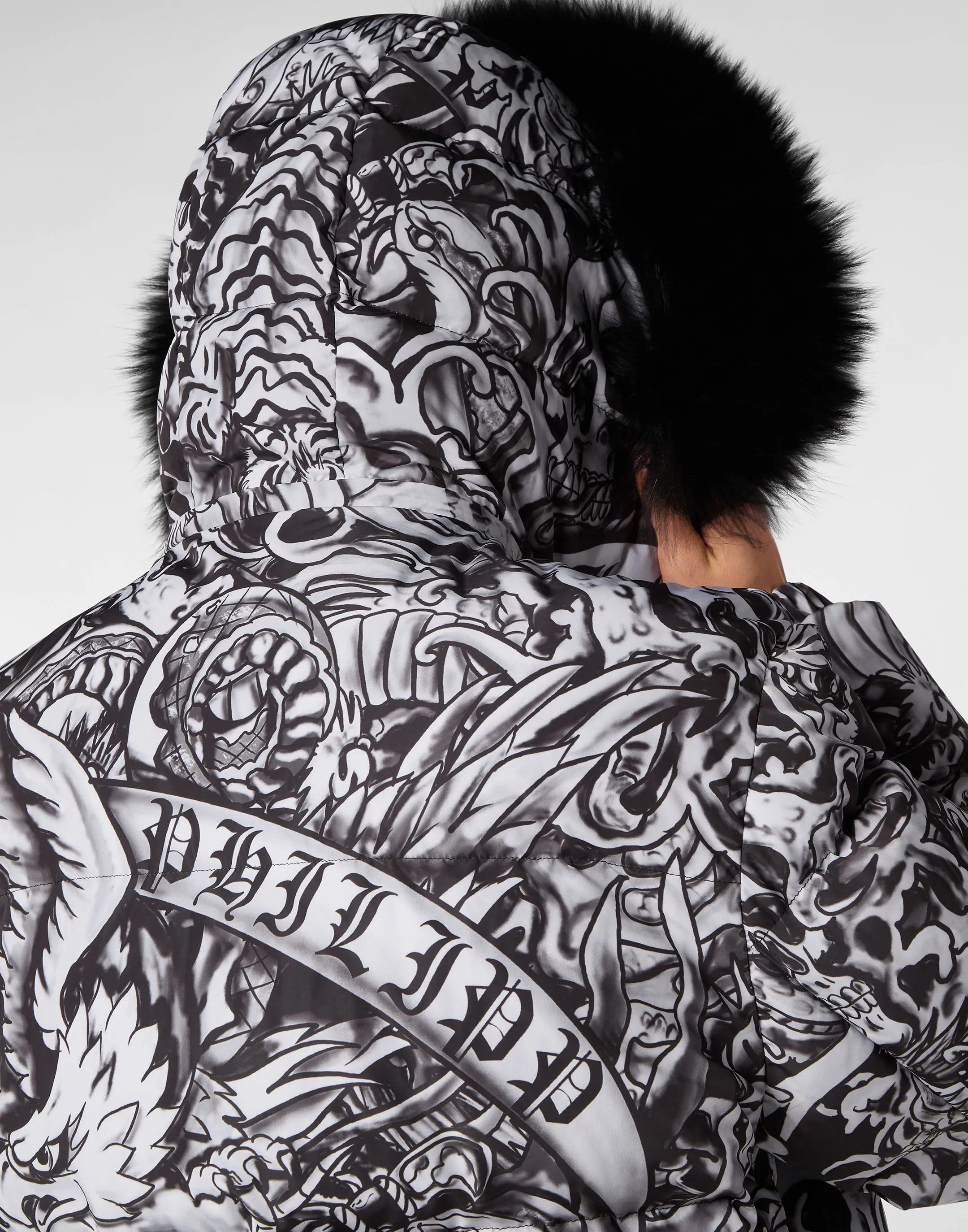 Nylon Down Jacket Tattoo