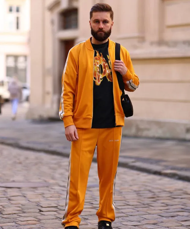 Palm Angels Orange sports jacket