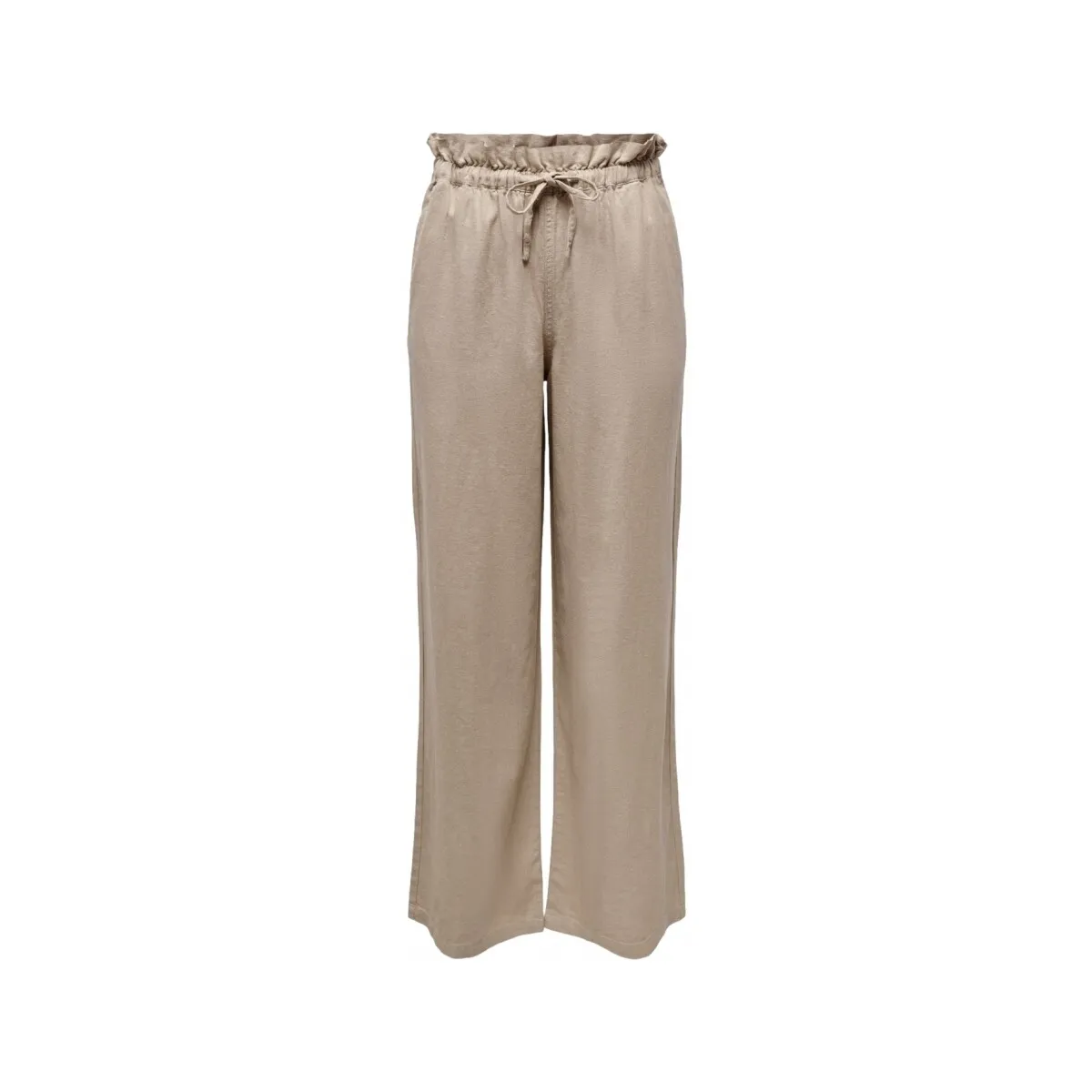 Pants Caro Wide  - Oxford Tan