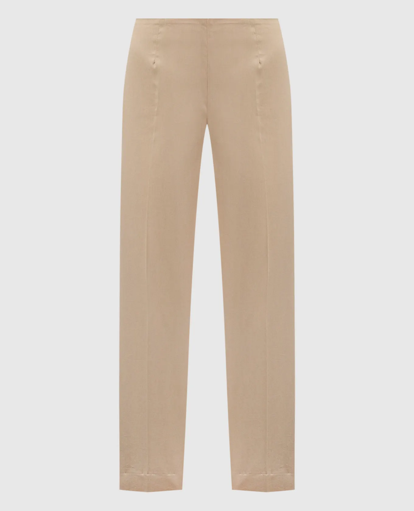 Peserico Beige pants with slits