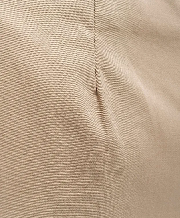 Peserico Beige pants with slits