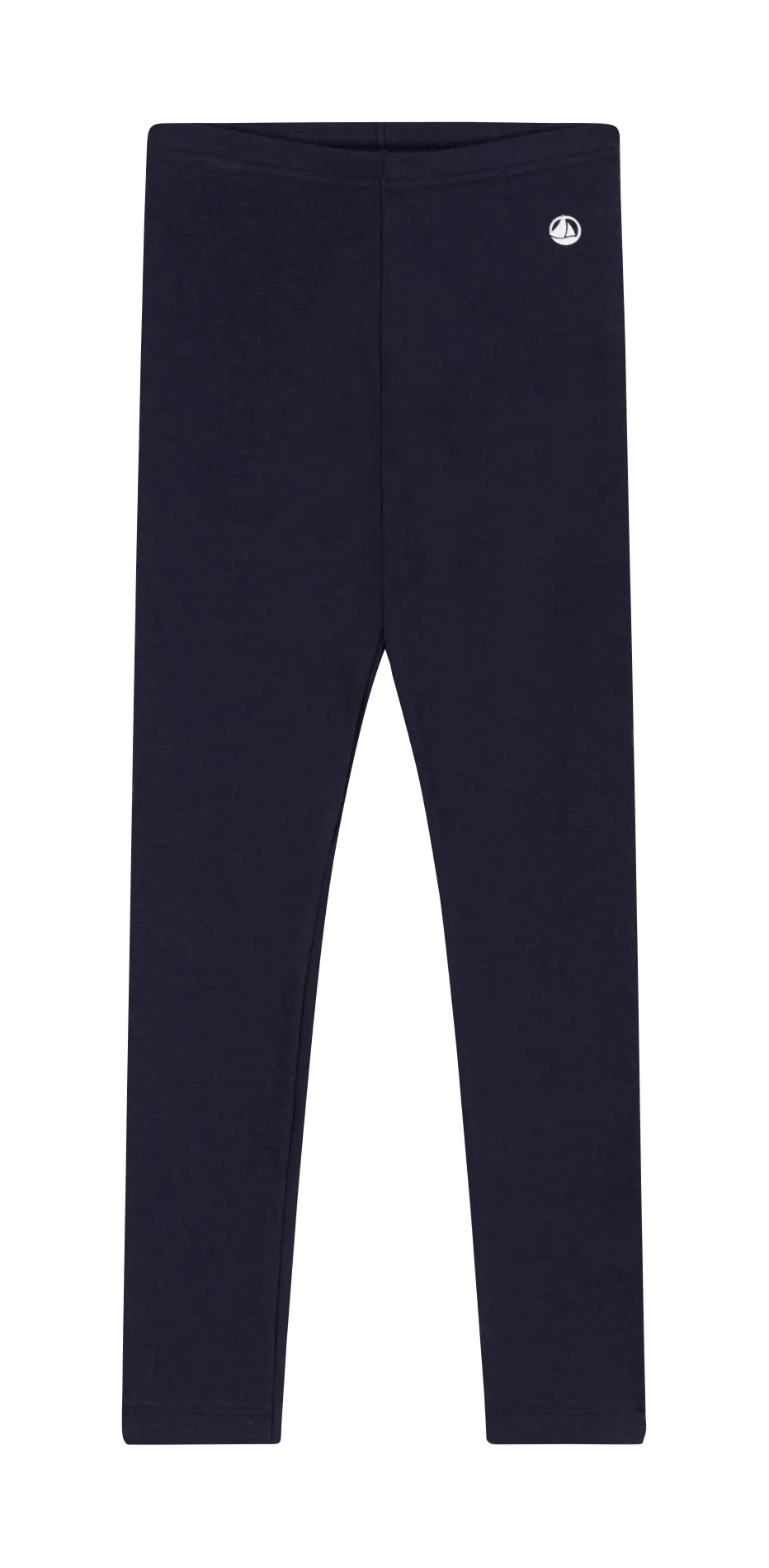 PETIT BATEAU Legging de algodón elástico en azul