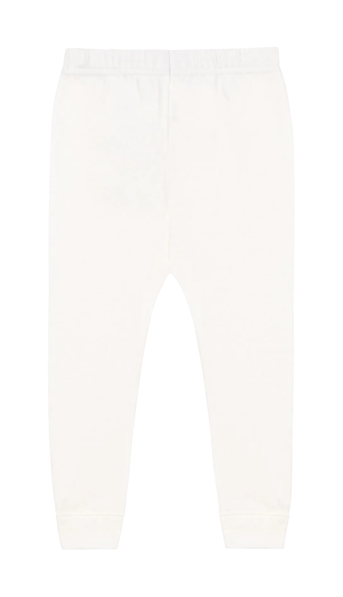 PETIT BATEAU Legging de algodón en blanco